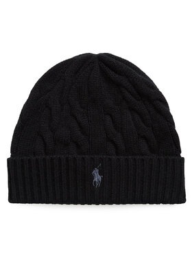 Polo Ralph Lauren Шапка Polo Ralph Lauren 710B23668001 Черен