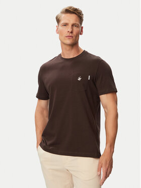 Beverly Hills Polo Club Beverly Hills Polo Club Футболка P-SS26M-TS414000 Коричневий Regular Fit