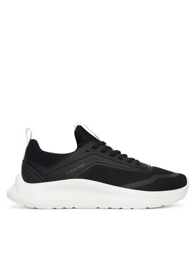 Calvin Klein Sneakersy Calvin Klein Light Eva Run Sock Mesh Lycra HW0HW03023 Černá