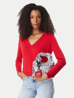 Tommy Jeans Táska Tommy Jeans Tjw Bodega Sequins Shopper AW0AW19091 Ezüst