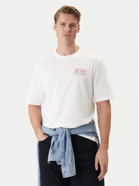 HUGO HUGO Camiseta Nofishix 50554370 Blanco Regular Fit