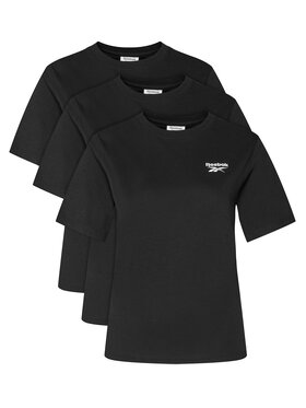 Reebok Reebok Комплект футболок RK25194CCW Чорний Regular Fit