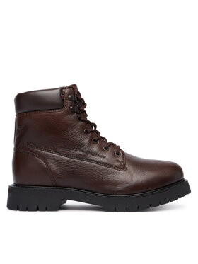 Tommy Hilfiger Schnürstiefeletten Tommy Hilfiger Flex Th Outdoor Rs FM0FM05600 Braun