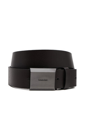 Calvin Klein Pánsky opasok Calvin Klein Adj Beveled Plaque Pb 35Mm K50K512835 Hnedá