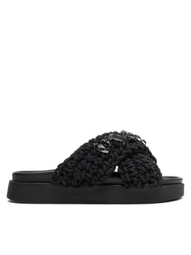 Inuikii Šľapky Inuikii Woven Stones 70104-106 Čierna