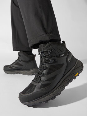 Jack Wolfskin Трекінгові черевики Jack Wolfskin Terraventure Texapore Mid M 4051521 Чорний