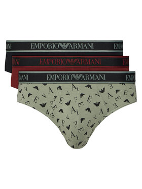Emporio Armani Underwear Emporio Armani Underwear Conjunto de slips EM000258 AF25019 M5155 Verde