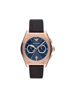 Emporio Armani Hodinky Emporio Armani Federico AR11563 Hnedá