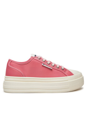 Tommy Jeans Sneakers Tommy Jeans Foxing EN0EN02713 Ροζ