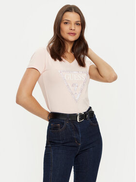 Guess Guess Футболка W5RI21 J1314 Бежевий Regular Fit
