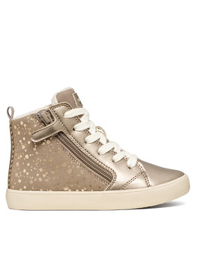 Geox Sneakers Geox J Gisli Girl J664ND 0AUAJ C5005 S Goldfarben