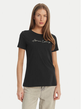 Armani Exchange Armani Exchange Футболка XW000839 AF10356 MC021 Чорний Regular Fit