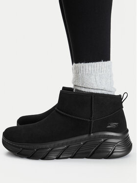 Skechers Hótaposó Skechers Bobs B Flex Hi 117390/BBK Fekete