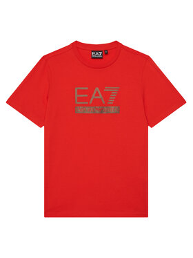 EA7 Emporio Armani EA7 Emporio Armani Camiseta 7B000350 AF10375 U5005 Rojo Regular Fit