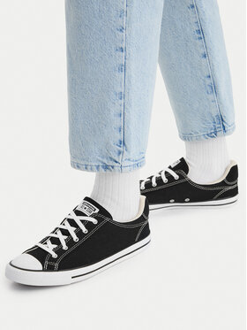Converse Кеди Converse Chuck Taylor All Star Dainty Lucky A12950C Чорний