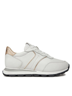 Geox Sneakersy Geox D Spherica Vseries D45F4A 085NF C1327 Biela