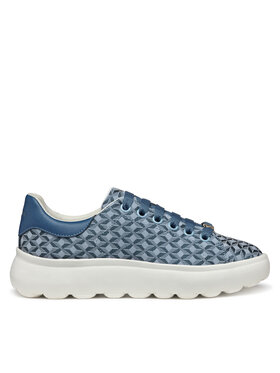 Geox Sneakersy Geox D Spherica Ec4.1 D55TCD 0DSBC C4005 Modrá
