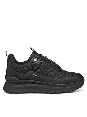 Geox Sneakersy Geox D Spherica Actif X2 D46WPD 0FU85 C9999 Černá