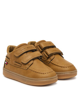 Tommy Hilfiger Halbschuhe Tommy Hilfiger Hector T1X4-35221-0315 M Hellbraun
