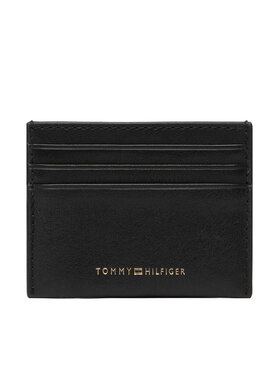 Tommy Hilfiger Custodie per carte di credito Tommy Hilfiger Th Seasonal Cc Holder AM0AM14789 Nero