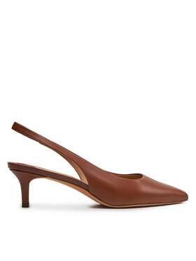 LAUREN RALPH LAUREN Czółenka LAUREN RALPH LAUREN 802927937002 Brązowy