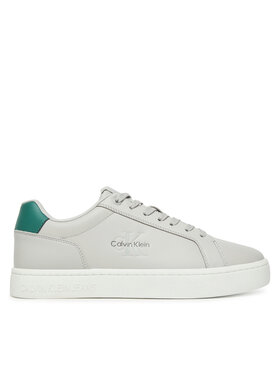 Calvin Klein Jeans Sneakersy Calvin Klein Jeans Classic Cupsole Mono Lth YM0YM01369 Šedá