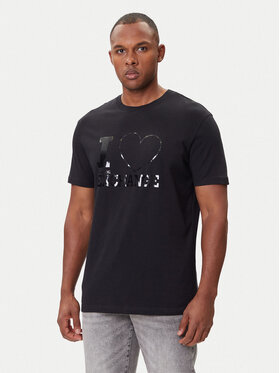 Armani Exchange Armani Exchange Camiseta XM001413 AF16432 MC314 Negro Regular Fit