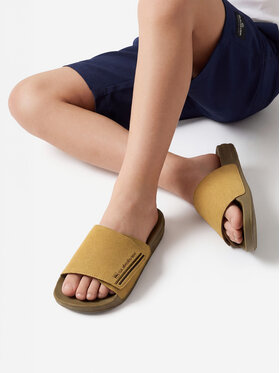 Quiksilver Шльопанці Quiksilver EO-POCHI SUEDE CQ10164YT Бежевий