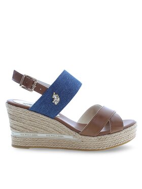 U.S. Polo Assn. Espadrilky U.S. Polo Assn. Alyss ALYSSA011 Hnedá