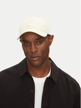 Calvin Klein Kepurė su snapeliu Calvin Klein 6 Panel Small Monogram LV04G5002G Écru