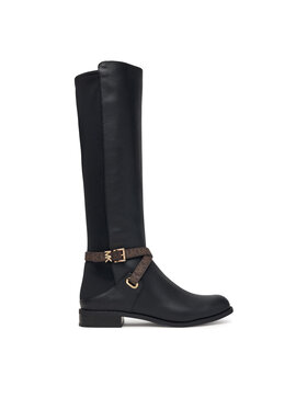 MICHAEL Michael Kors Cizme lungi riding MICHAEL Michael Kors Rachel Flat Boot 40F6RCFB6L Negru