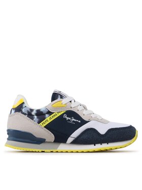 Pepe Jeans Снікерcи Pepe Jeans London B Brighton PBS30552 Голубий