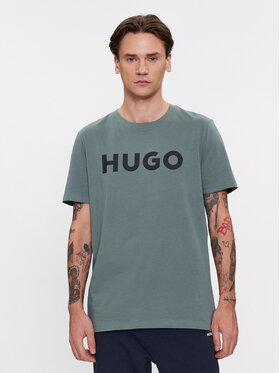 HUGO HUGO Camiseta Dulivio 50467556 Verde Regular Fit