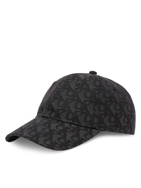 Calvin Klein Kšiltovka Calvin Klein Aop 6 Panel Baseball Cap LV04K5058G Černá