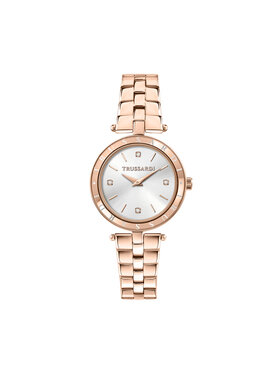 Trussardi Ročna ura Trussardi R2453145512 Rožnato zlato