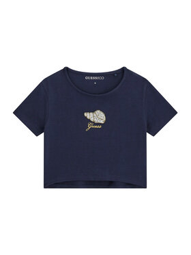 Guess Guess Camiseta J6GI10 K6YW4 Azul marino Relaxed Fit