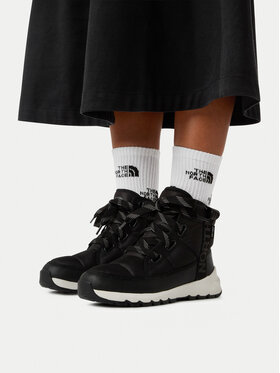 The North Face Μπότες Χιονιού The North Face Thermoball Lace Up Luxe Wp NF0A817WKT01 Μαύρο