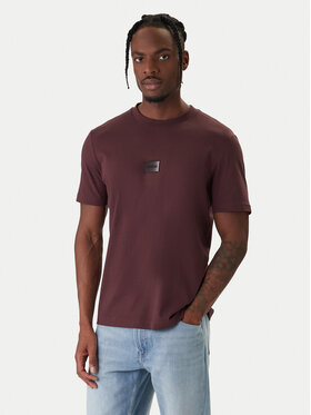 HUGO HUGO Футболка Danotie 50553124 Бордовий Regular Fit