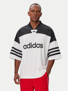 adidas adidas Футболка Adicolor KR1403 Білий Loose Fit