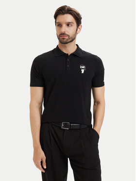 KARL LAGERFELD KARL LAGERFELD Polo 745024 563221 Negro Regular Fit