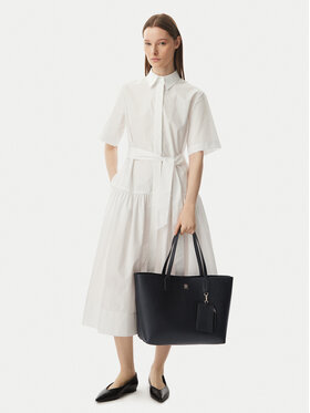 Tommy Hilfiger Táska Tommy Hilfiger Th Icon Tote AW0AW18724 Fekete