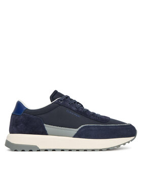 Calvin Klein Сникърси Calvin Klein Low Top Lace Up Repreve Mix HM0HM01714 Тъмносин