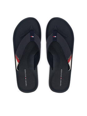 Tommy Hilfiger Flip-flops Tommy Hilfiger Padded Hilfiger Beach Sandal FM0FM06011 Sötétkék