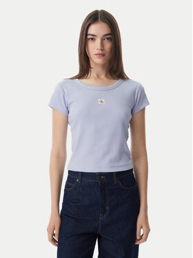 Calvin Klein Jeans Calvin Klein Jeans Camiseta LV047C200G Azul claro Slim Fit