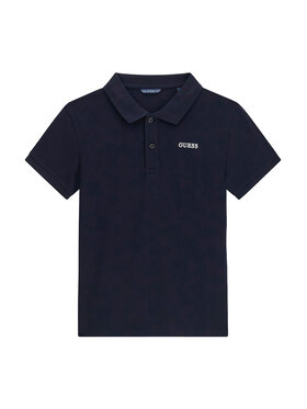 Guess Guess Polo L6YP04 K3999 Azul marino Regular Fit