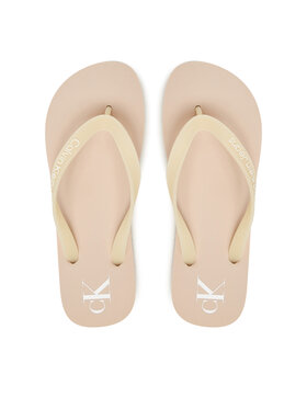 Calvin Klein Jeans Flip-flops Calvin Klein Jeans Beach Sandal Transparent Tpu YW0YW01829 Rózsaszín