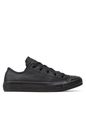 Converse Sneakers Converse Chuck Taylor All Star Mono Leather 135253C Μαύρο