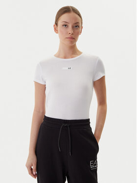 EA7 Emporio Armani EA7 Emporio Armani Camiseta 7W000673 AF12945 U0002 Blanco Slim Fit