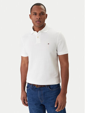 Tommy Hilfiger Tommy Hilfiger Pólóing 1985 MW0MW17770 Fehér Regular Fit