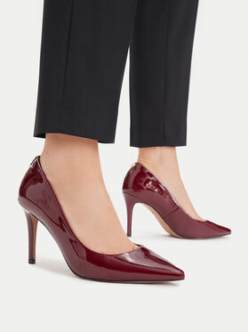 Nine West Pantofi cu toc subțire Nine West CEO-CD23029-1 Vișiniu